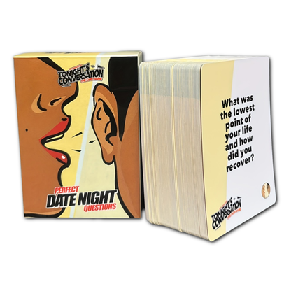 Perfect Date Night Questions -  Couples Card Game - 18+ Only