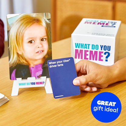 What Do You Meme? – The Ultimate Meme Party Card Game - 17+ Only