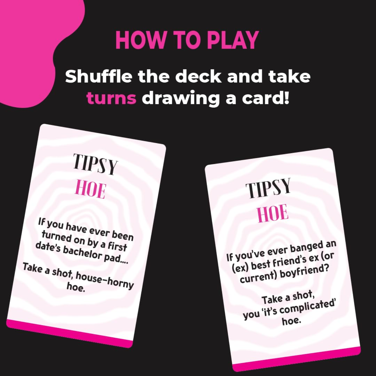Tipsy Hoe – The Wild Party Card Game - 18+ Only
