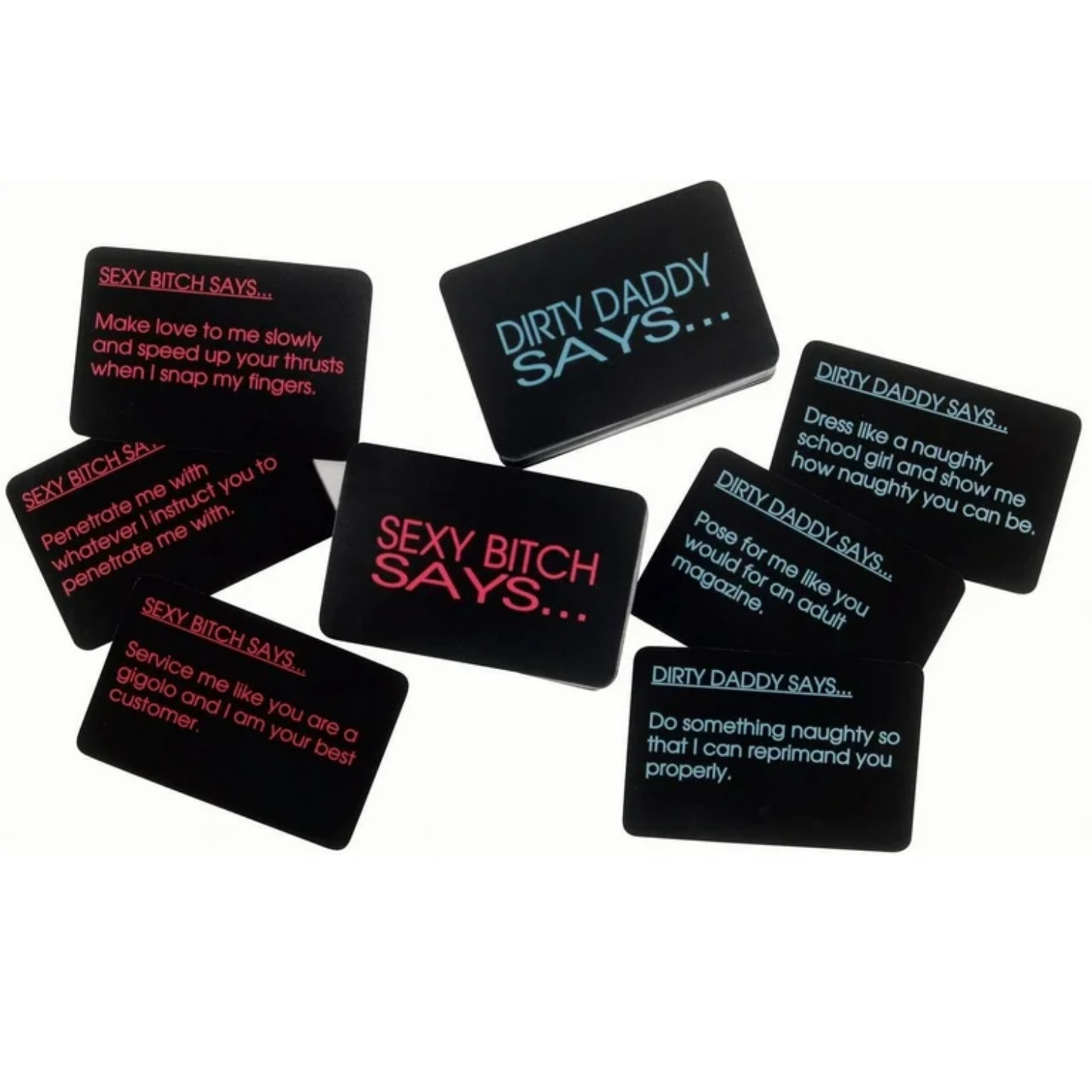 Bedroom Commands - Couples Card Game - 18+ Only