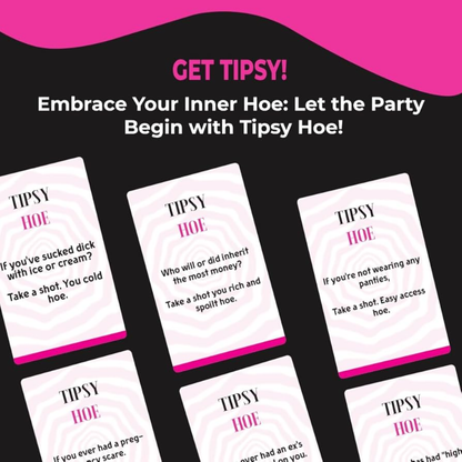 Tipsy Hoe – The Wild Party Card Game - 18+ Only
