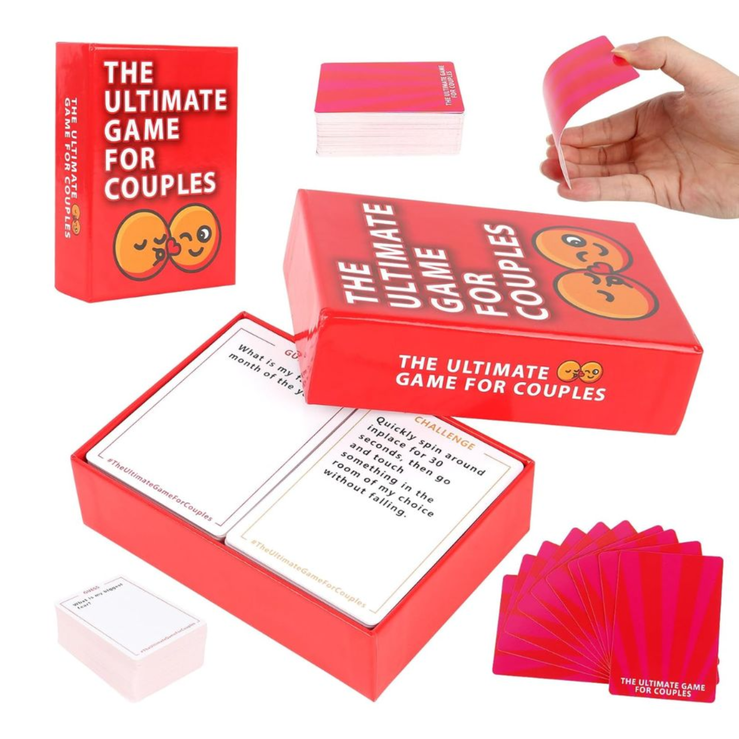 The Ultimate Game for Couples – Love, Laughs & a Little Competition - Couples Card Game - 18+ Only