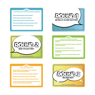 The Couples Quiz – Multi Couple Card Game - 18+ Only