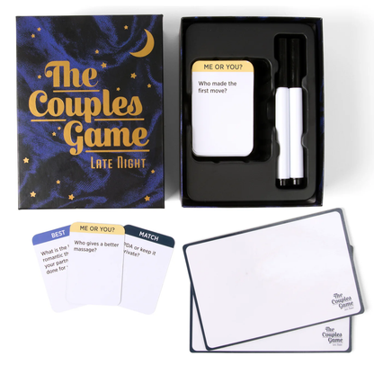 The Couples Game: Late Night Edition - Couples Card game - 18+ Only