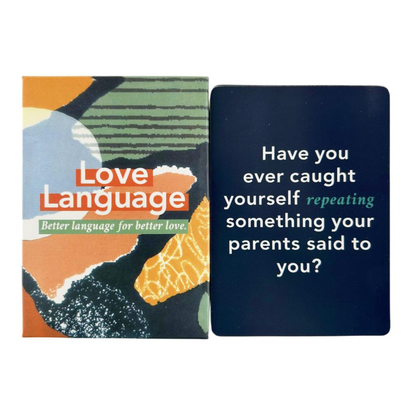 Love Language – The Game That Brings Hearts Closer - Couples Flirty Conversation Cards