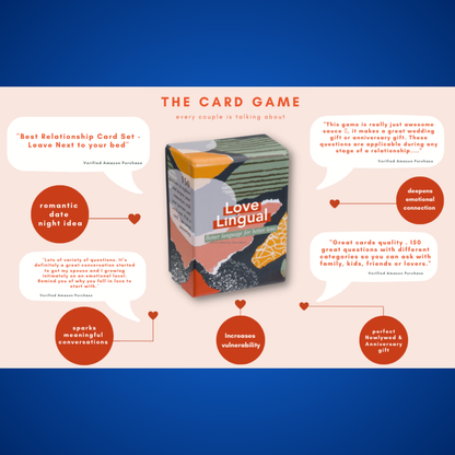 Love Language – The Game That Brings Hearts Closer - Couples Flirty Conversation Cards