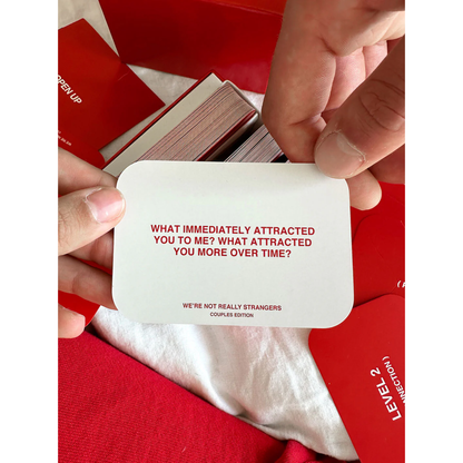 We’Re Not Really Strangers -  Couples Card Game