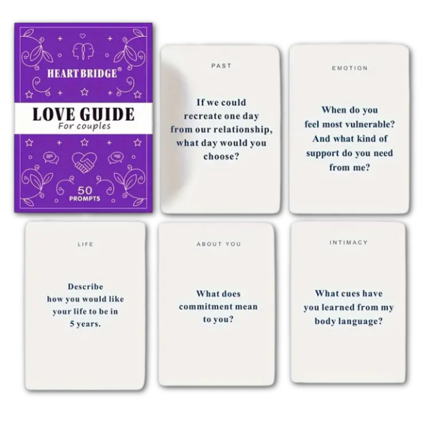 Love Guide – Conversation Couples Card Game - 18 + Only