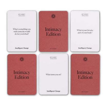 Intimacy – 150 Prompts for Deeper Connection - Couples Card Game - 16+
