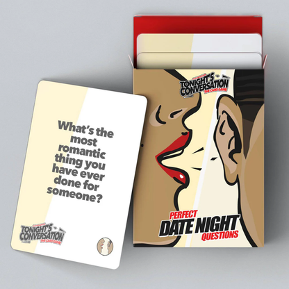 Perfect Date Night Questions -  Couples Card Game - 18+ Only
