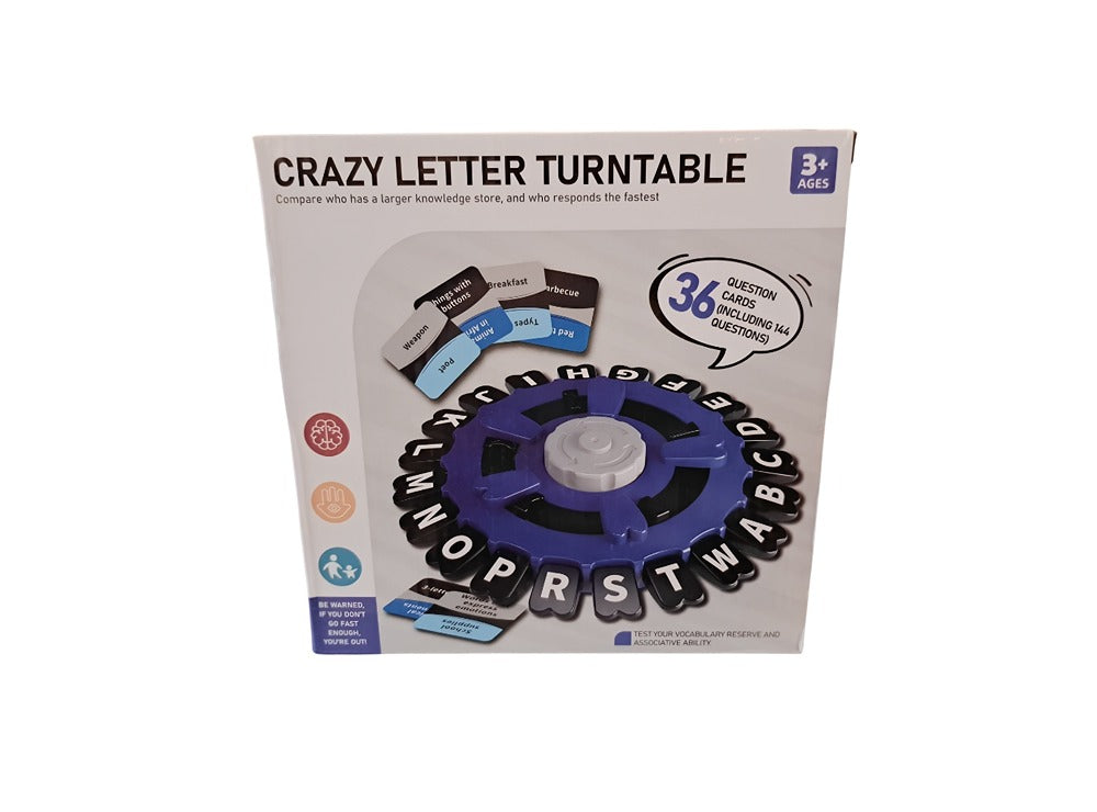 Crazy Letter Turntable