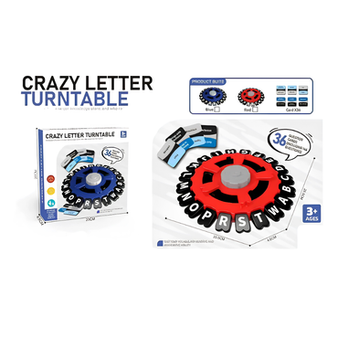 Crazy Letter Turntable