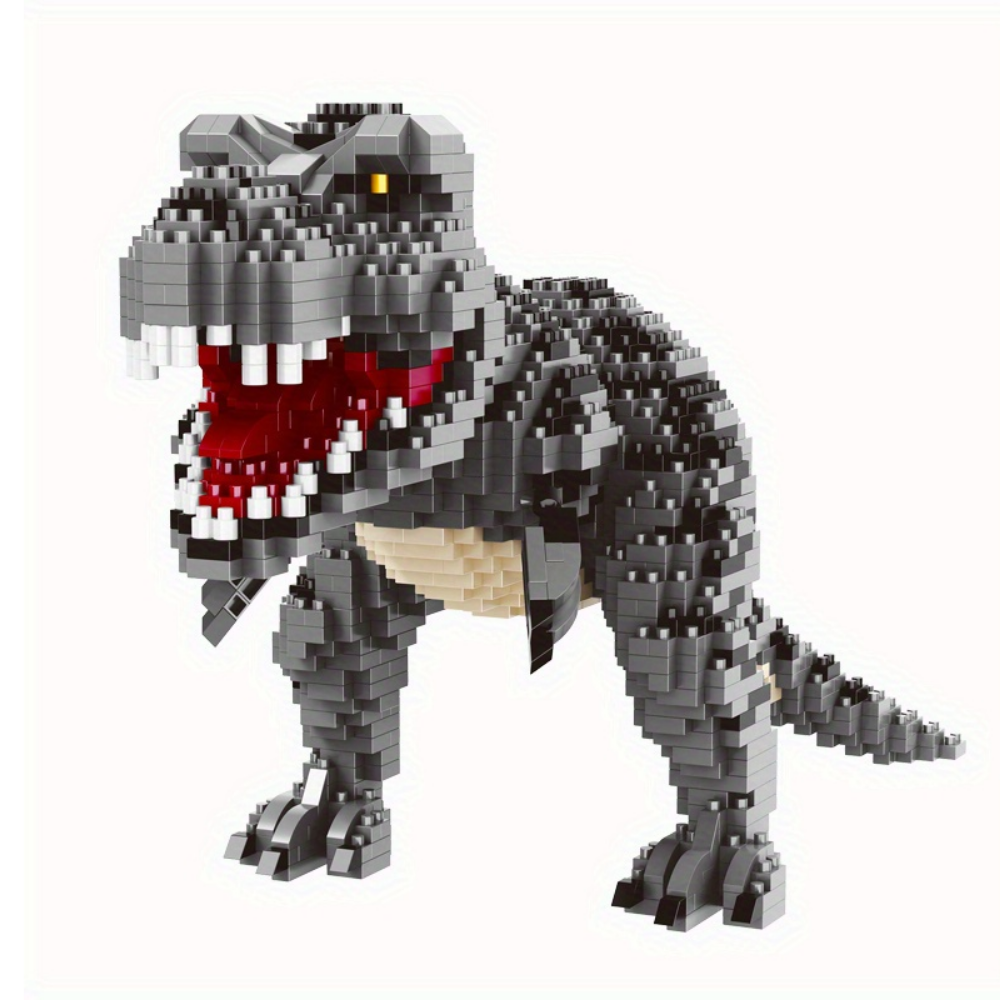 Dino World Tyrannosaurus Rex Building Blocks – 1599 Pieces