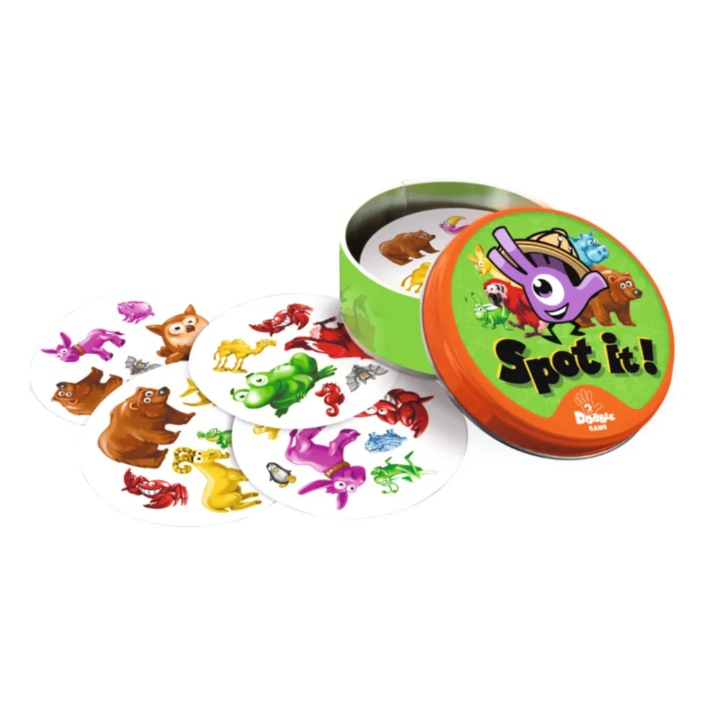 Spot It!  Dobble Animals Junior – Card Game