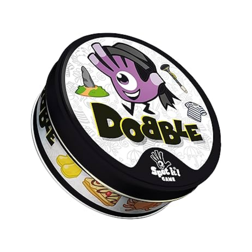 Spot It!  Dobble – Classic Card Game (Black Edition)