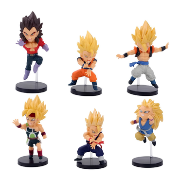 Dragon Ball Super Saiyan Action Figures 8-12cm
