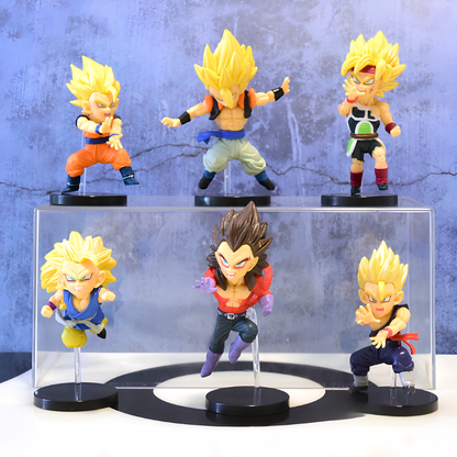 Dragon Ball Super Saiyan Action Figures 8-12cm
