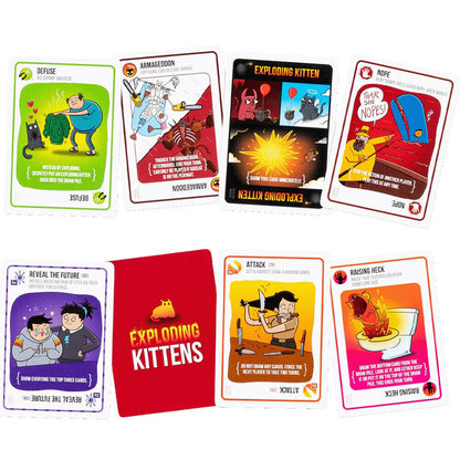 Exploding Kittens (Red Edition) The internet’s favorite party card game - Age: 7+
