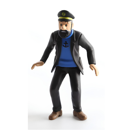 Figurines des personnages de Tintin et Milou