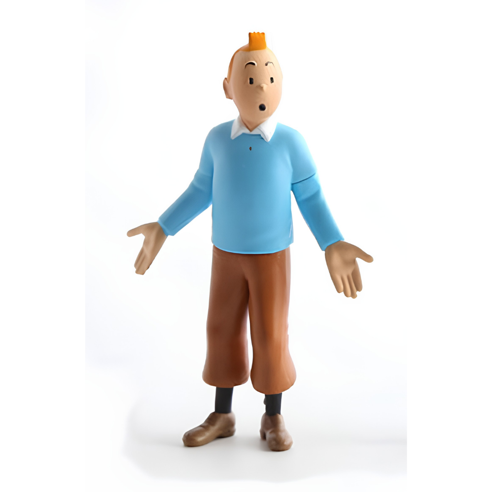 Figurines des personnages de Tintin et Milou