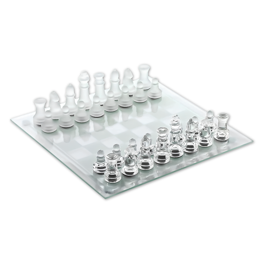 Frosted Glass Chess Set