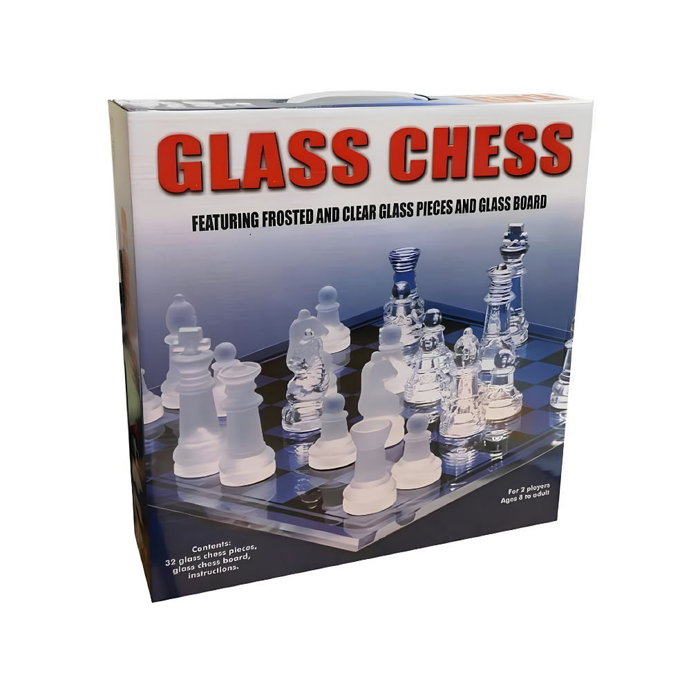 Frosted Glass Chess Set