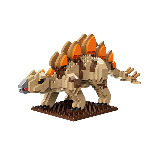 Jurassic Dino Stegosaurus Building Blocks – 899 Pieces
