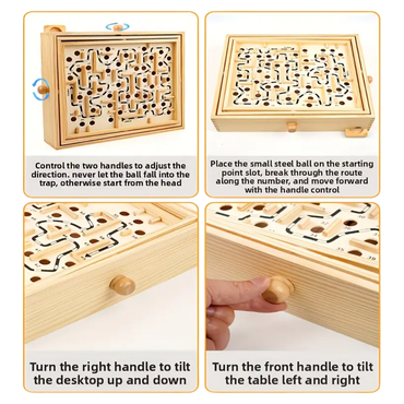Labyrinth Wooden Maze Game