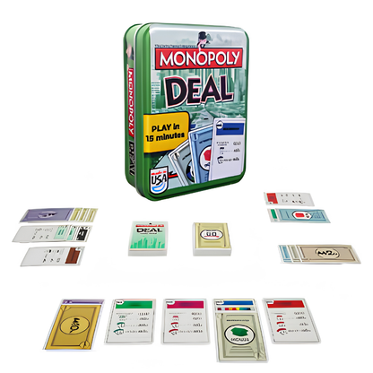 Monopoly Deal – Green Tin Box Edition