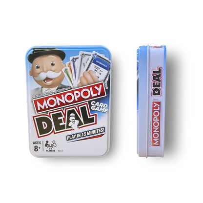 Monopoly Deal – Blue Classic Tin Box Edition