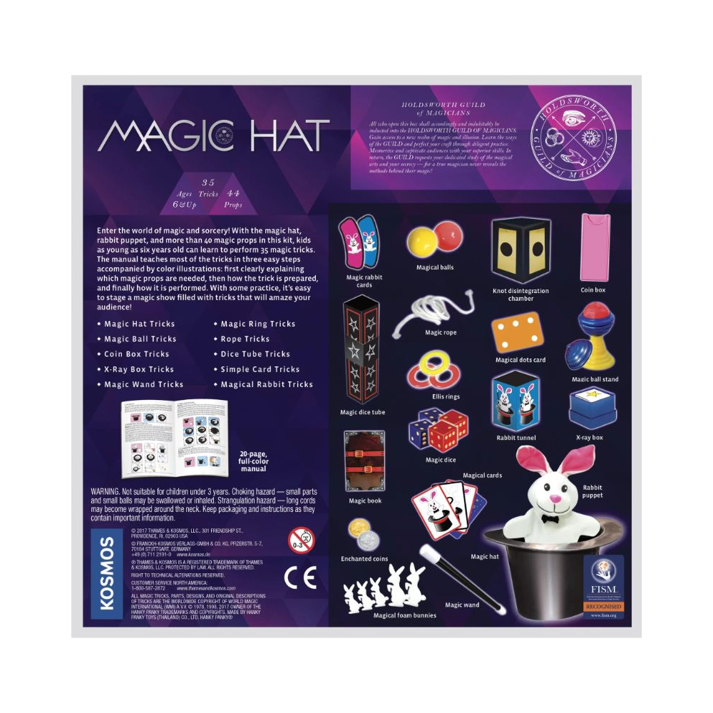 Magic Hat 35 Tricks Magic Set