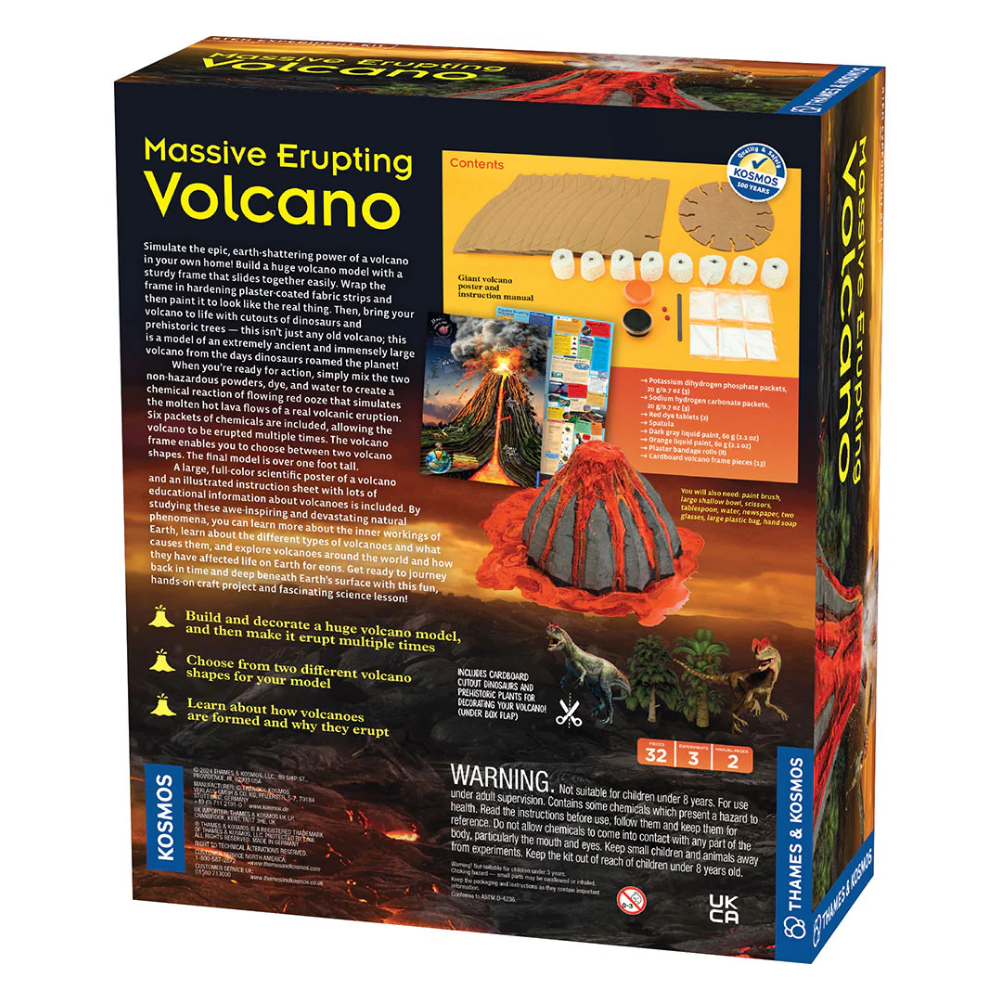 Massive Erupting Volcano STEM Experiment Kit