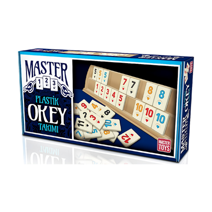 Rummy Master Plastic Okey Set