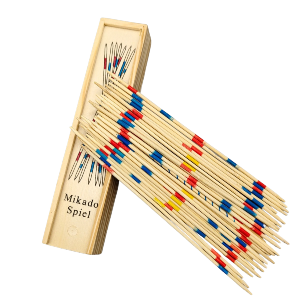 Mikado Wooden Pick-Up Sticks Game