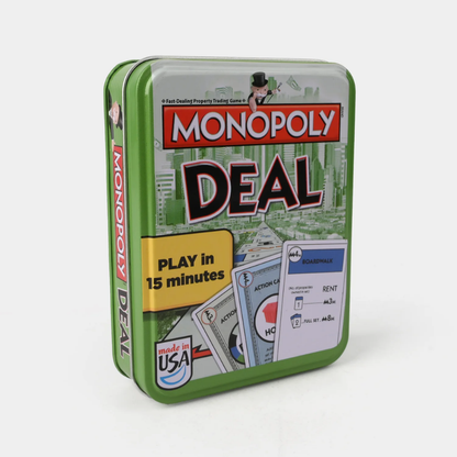 Monopoly Deal – Green Tin Box Edition