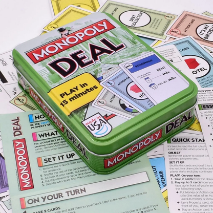 Monopoly Deal – Green Tin Box Edition