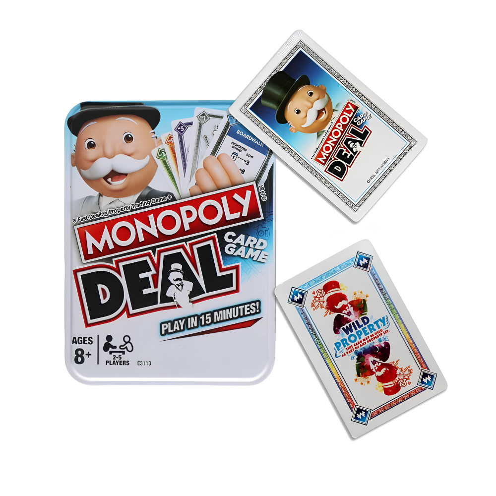 Monopoly Deal – Blue Classic Tin Box Edition