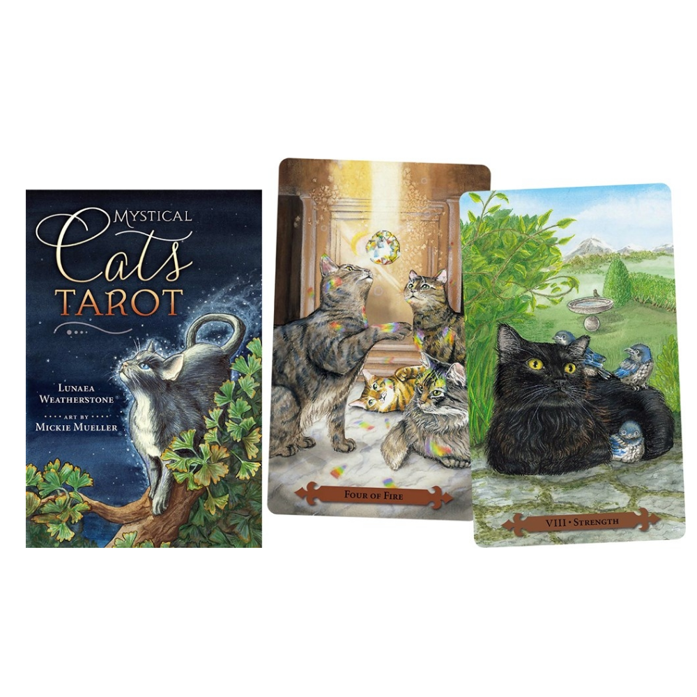 Mystical Cats Tarot by Lunaea Weatherstone