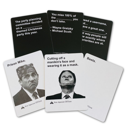 Box Against Office - The Office Series Card Game - 18+ Only