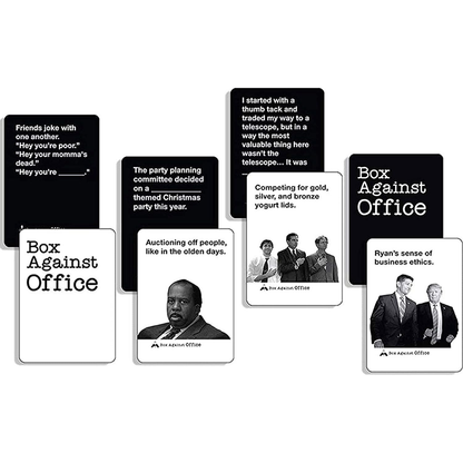 Box Against Office - The Office Series Card Game - 18+ Only