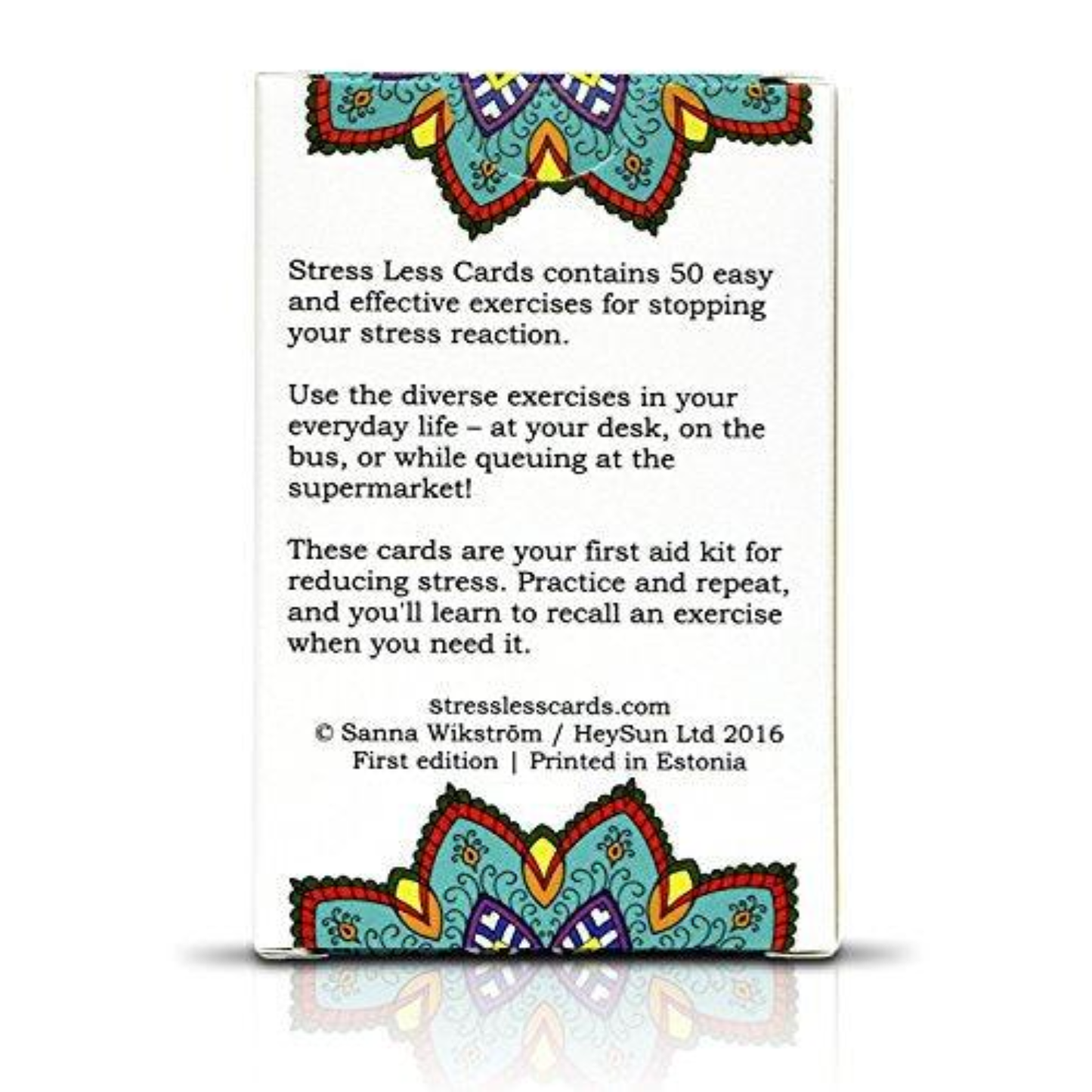 Stress Less Cards - Stress Less Cards – A Daily Deck for Calm & Mindfulness - 50+ guided prompts for relaxation
