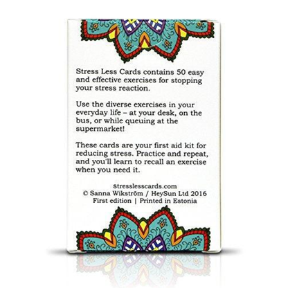 Stress Less Cards - Stress Less Cards – A Daily Deck for Calm & Mindfulness - 50+ guided prompts for relaxation
