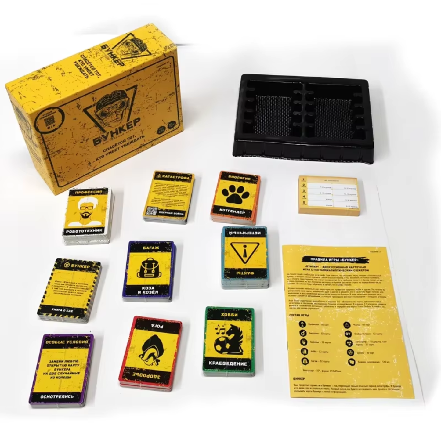 Bunker: The Board Game – Who Can Convince, Survives! - 18+ Only
