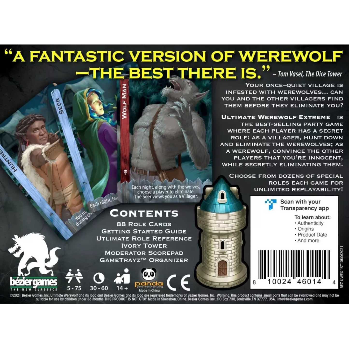 Ultimate Werewolf : Deluxe Edition - Hidden-Identity Card Game