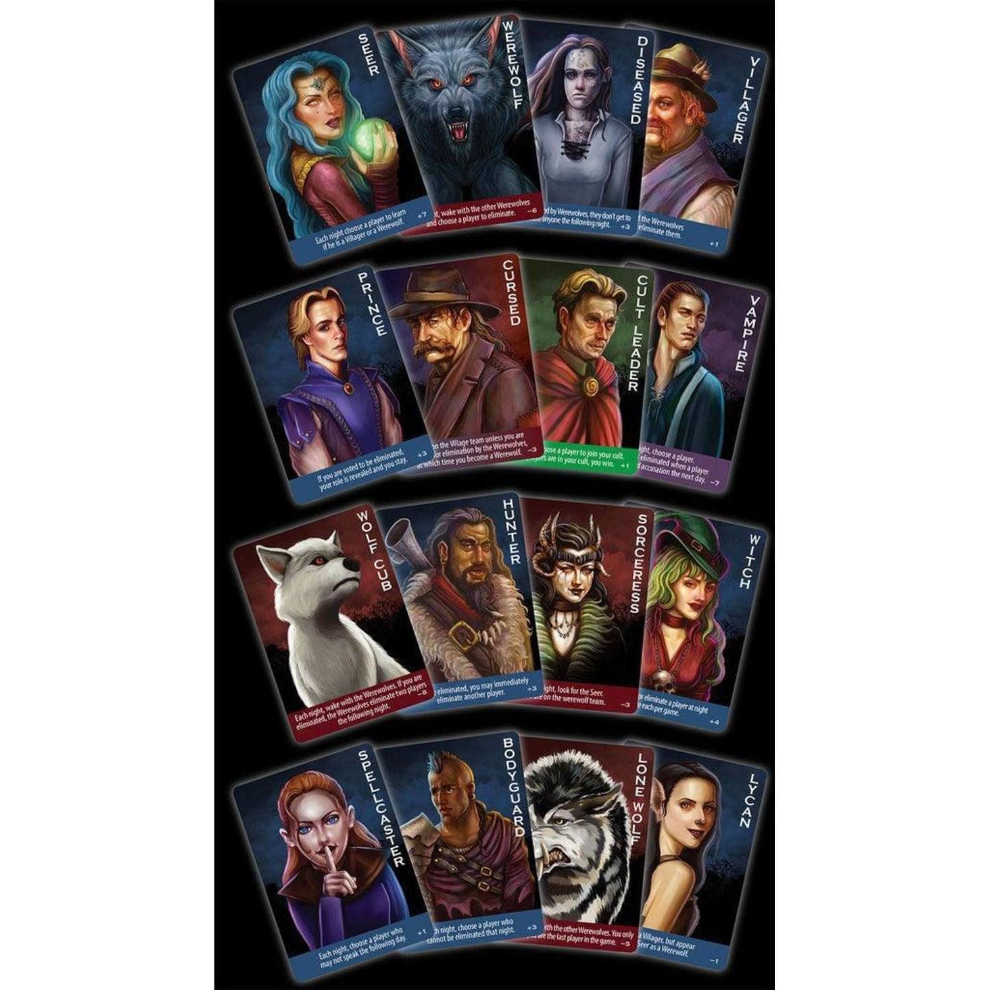 Ultimate Werewolf : Deluxe Edition - Hidden-Identity Card Game