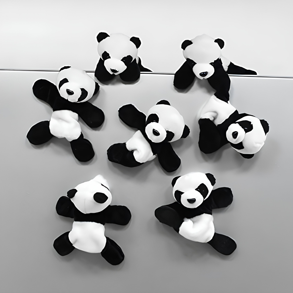 Panda Plush Fridge Magnet - 1 piece