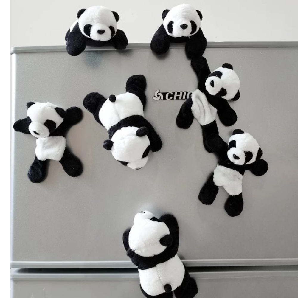Panda Plush Fridge Magnet - 1 piece