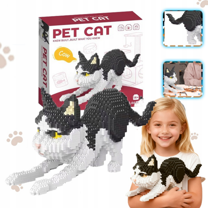 Pet Cat Cow Building Blocks – 899 Pieces