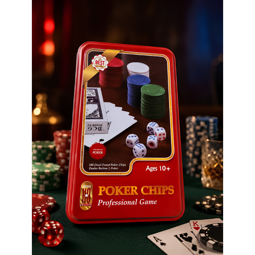 Plastic Poker Chip Set