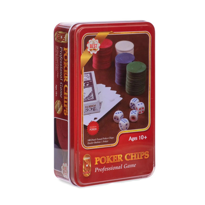 Plastic Poker Chip Set